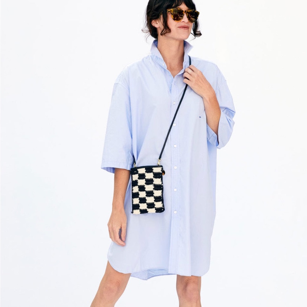 Clare V. Poche Knit Crossbody Bag